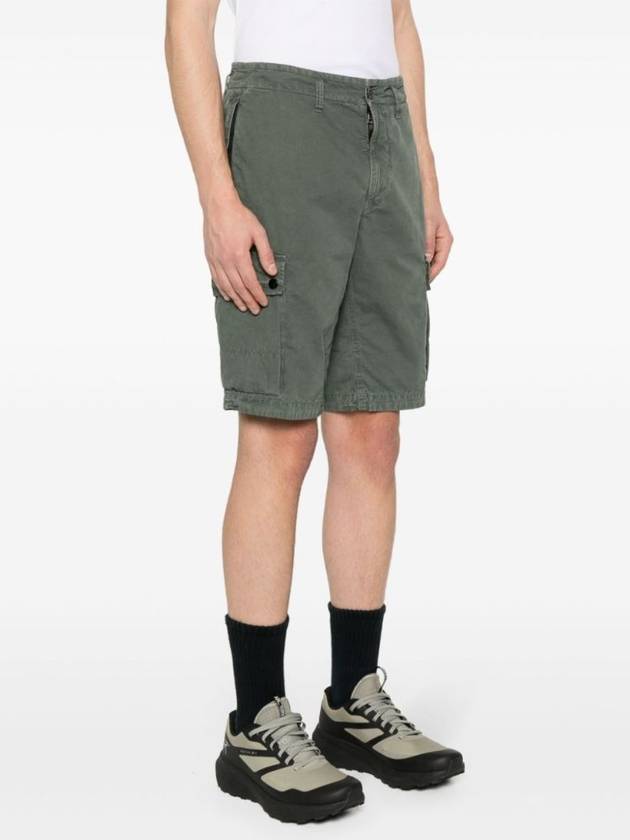 Cargo Bermuda Shorts Green - STONE ISLAND - BALAAN 3