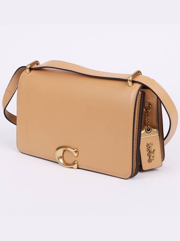 C gold logo beige bandit shoulder bag - COACH - BALAAN 2