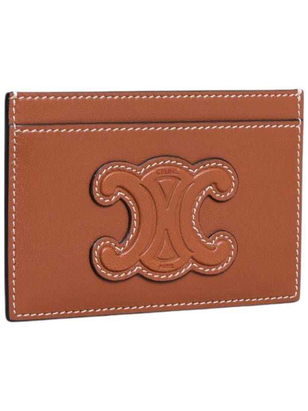 Coeur Triomphe Card Wallet Tan - CELINE - BALAAN 3