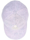 Tyrone Logo Ball Cap Lilac CQ001XHA A1C10J 86CL - ISABEL MARANT - BALAAN 5