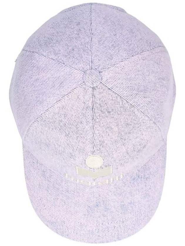 Tyrone Logo Ball Cap Lilac CQ001XHA A1C10J 86CL - ISABEL MARANT - BALAAN 5