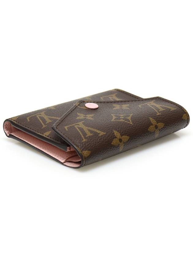 M62360 Monogram Canvas Rose Ballerine Victorine Wallet Bicycle - LOUIS VUITTON - BALAAN 4