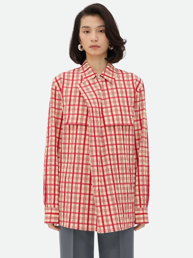 Bottega Veneta Shirts Red - BOTTEGA VENETA - BALAAN 3