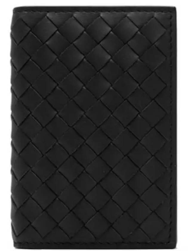 Intrecciato Card Wallet Black - BOTTEGA VENETA - BALAAN 2