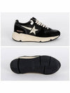 Running Sole Leather Low Top Sneakers Black - GOLDEN GOOSE - BALAAN 4