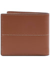 Center Stitch Half Wallet Brown - TOD'S - BALAAN 5