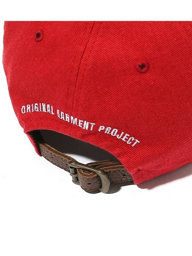 Drawing Simple Logo Cap Red - OGARP - BALAAN 6