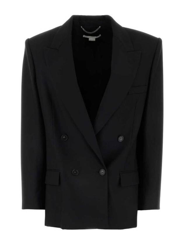 wool blazer jacket black - STELLA MCCARTNEY - BALAAN 1