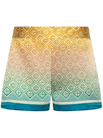 Casablanca Shorts With Print - CASABLANCA - BALAAN 1