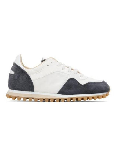 Men's Trail Leather Low Top Sneakers Asphalt - SPALWART - BALAAN 1