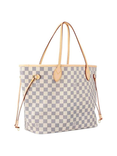 Neverfull MM Tote Bag Beige - LOUIS VUITTON - BALAAN 1