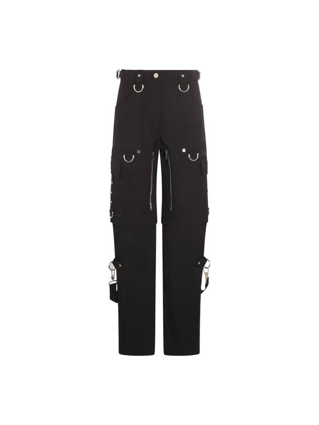 23 fw Black Nylon D Ring Pants BW511Y14Y3001 B0480809545 - GIVENCHY - BALAAN 1