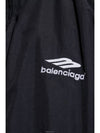 3B Sports Icon Track Jacket Black - BALENCIAGA - BALAAN 5