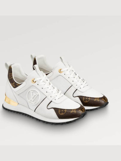 Women's Run Away Low Top Sneakers White - LOUIS VUITTON - BALAAN 2