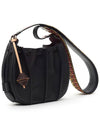 Sienna Drawstring Bucket Bag Jet Black - DONIRAY - BALAAN 3