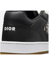 B27 Smooth Calfskin Low Top Sneakers Black - DIOR - BALAAN 8