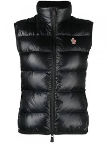 8G00017 809HJ 999 Fleece Down Granoble Logo Patch Padding Vest 920555 - MONCLER - BALAAN 1