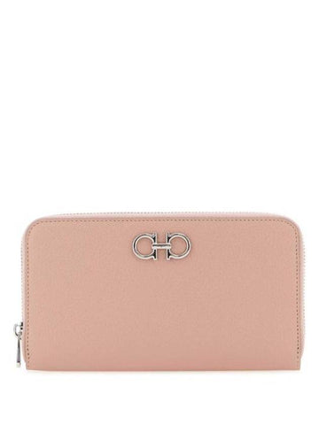 24FW Wallet 220405775046 ROSENEWBLU Pink - SALVATORE FERRAGAMO - BALAAN 1