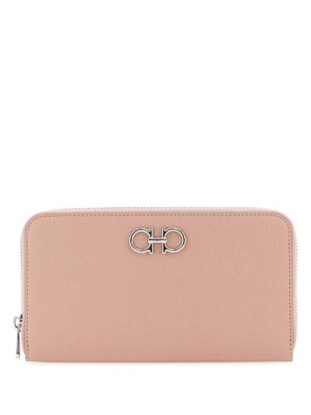 24FW Wallet 220405775046 ROSENEWBLU Pink - SALVATORE FERRAGAMO - BALAAN 1