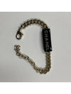 Lettering black gold bracelet AB9375 - CHANEL - BALAAN 4