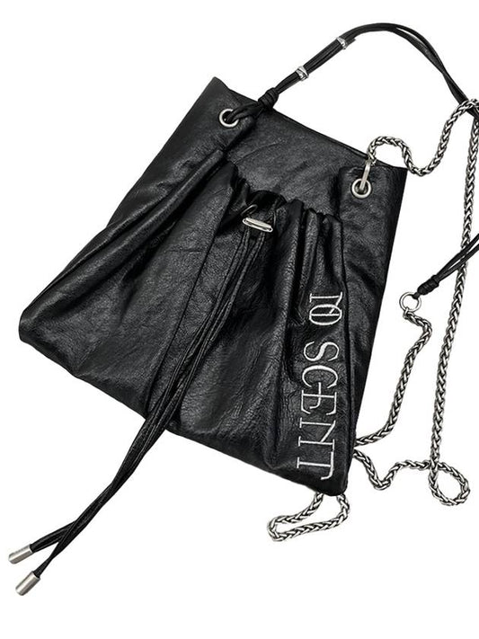 Chain Strap Mini Bag Black - NOSCENT - BALAAN 2