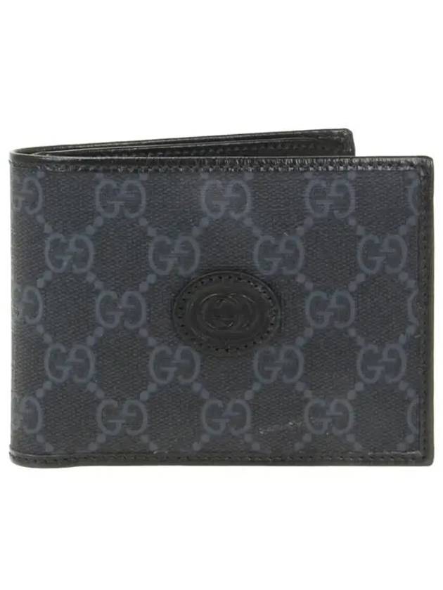 GG Removable Canvas Half Wallet Black - GUCCI - BALAAN 2