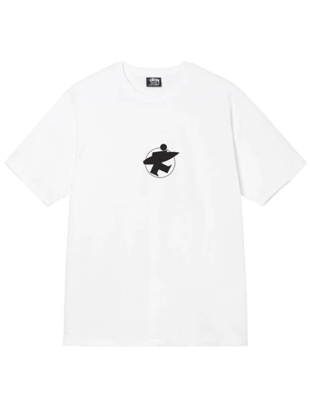 Surf Stock T Shirt White 1904798 Surf Stock T Shirt White - STUSSY - BALAAN 1