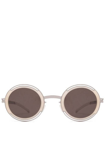 Mykita PEARL SUN A89-Shiny Silver/Blonde - MYKITA - BALAAN 1