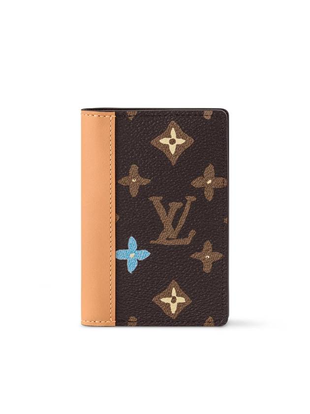 Monogram Pocket Organizer Card Wallet Brown - LOUIS VUITTON - BALAAN 1