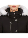 Original Threequarter Jacket White Fur Black - MOOSE KNUCKLES - BALAAN 10