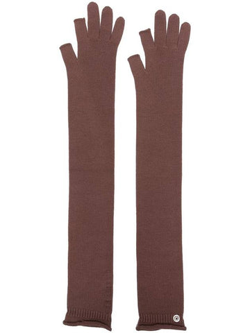 Rick Owens Porterville Opera Long Gloves - RICK OWENS - BALAAN 1