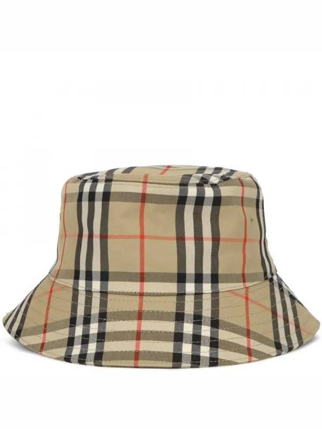 Vintage Check Technical Bucket Hat Beige - BURBERRY - BALAAN 2