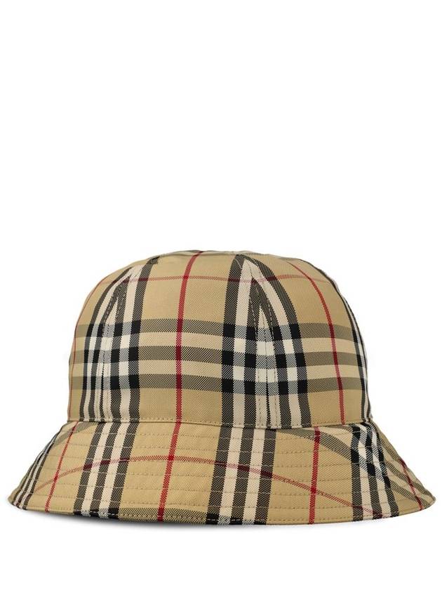 Vintage Check Nylon Bucket Hat Archive Beige - BURBERRY - BALAAN 3