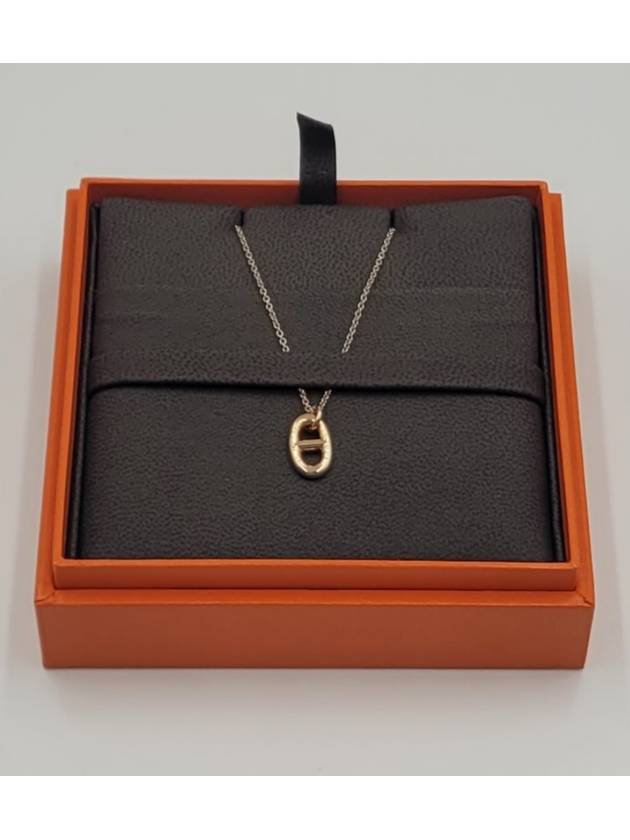 Small Farandole Pendant Necklace Rose Gold - HERMES - BALAAN 6