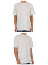 Graphic Logo Short Sleeve T-Shirt White - MONCLER - BALAAN 5