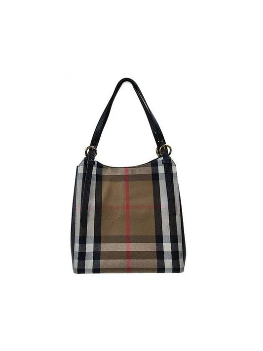 House Check Canterby Shoulder Bag Brown - BURBERRY - BALAAN 1