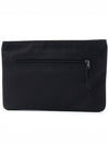 Earth Print Nylon Clutch Bag Black - BALENCIAGA - BALAAN 4