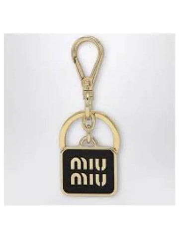 5PS066 2F4A F0002 Women s Key Holder Keyring 1323786 - MIU MIU - BALAAN 1