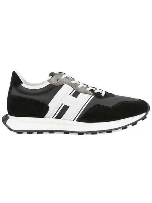 H601 Low Top Sneakers White Black - HOGAN - BALAAN.