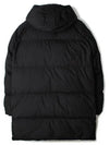 Men's Wappen Patch Crinkle Wraps Long Padding Black - STONE ISLAND - BALAAN 3