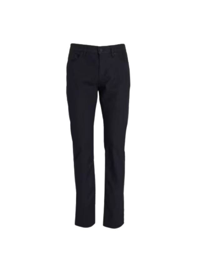 Commuter Stretch Slim Fit Straight Pants Black - HUGO BOSS - BALAAN 1