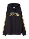 chain logo hoodie men - VERSACE - BALAAN 1