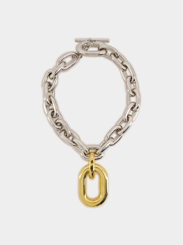 Necklace - Rabanne - Metal - Silver - PACO RABANNE - BALAAN 1