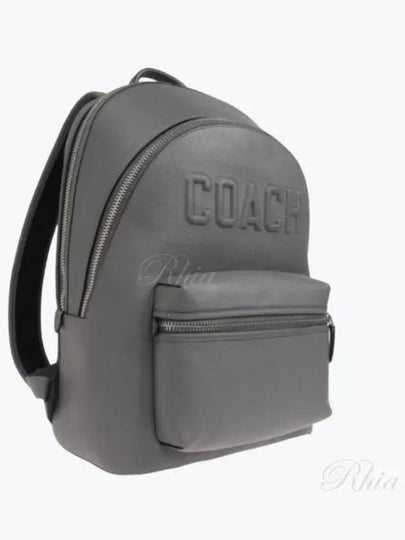 logo embossed leather backpack CV928 - COACH - BALAAN 2