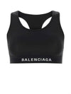 Women's Athletic Sports Bra Black - BALENCIAGA - BALAAN 2