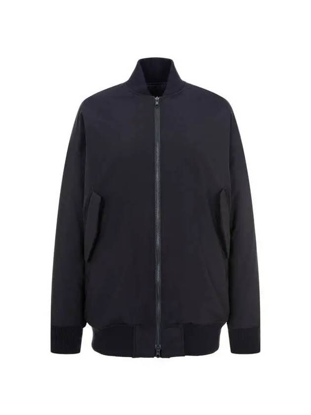 Y's oversized zip-up bomber jacket black 270068 - YOHJI YAMAMOTO - BALAAN 1