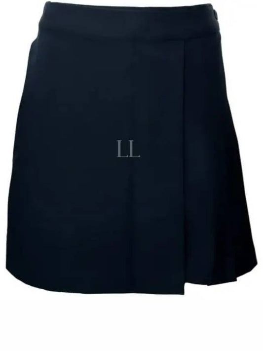 Women's Cataleya Pleated Skirt Navy - J.LINDEBERG - BALAAN 2