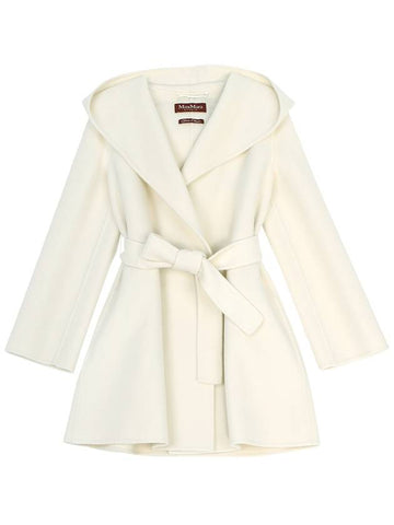 60110337650 VIDIM 008 Women s Hooded Cashmere Wool Coat - MAX MARA - BALAAN 1