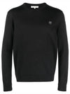 Fox Head Patch Regular Knit Top Black - MAISON KITSUNE - BALAAN 2