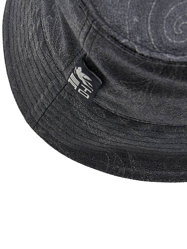 Paisley Bucket Hat Black - ETRO - BALAAN 8